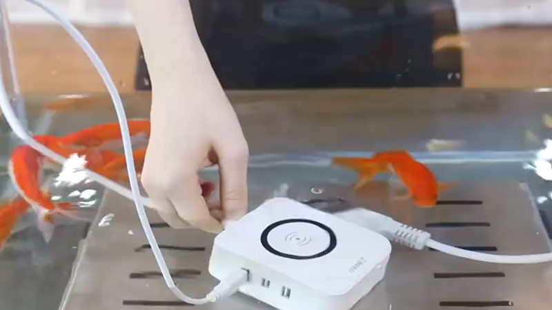 SECKET electrician wireless charging socket